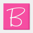 Search for b letter magnets Initial