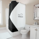 Search for logo shower curtains Trendy stylish monogrammed initial