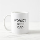 Search for best dad in the world mugs Daddy