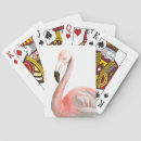 Search for flamingo playing cards Tropical
