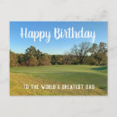 Search for golf dad birthday cards Green