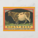 Search for roasted postcards Food