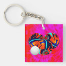 Search for vibrant red key rings Bright