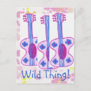 Search for children music postcards Guitar