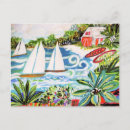Search for coastal postcards Sailboat