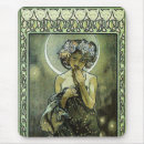 Search for alphonse mucha mousepads Vintage