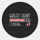 Search for great aunt stickers Pregnant
