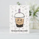 Search for bubble tea cards Kawaii
