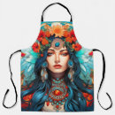 Search for heritage aprons Flowers