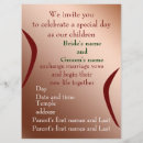 Search for temple wedding invitations Bride