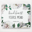 Search for heart floral mousepads For her