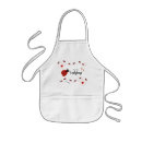 Search for cute ladybird aprons Hearts