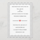 Search for zig zag wedding invitations White