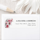 Search for pink cherry blossom return address labels Chic