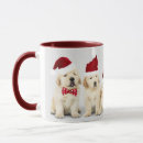 Search for golden retriever christmas mugs Happy howlidays