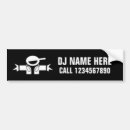 Search for dj bumper stickers Deejay