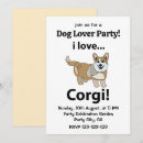 Search for corgi invitations Pet