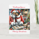 Search for clause christmas cards Vintage