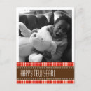 Search for masculine christmas cards Plaid