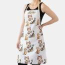Search for cats happy aprons For her