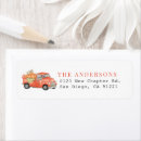Search for cute pumpkin return address labels Birthday