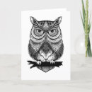 Search for owl blank cards Moon