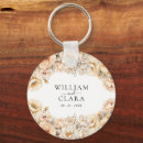 Search for peonies key rings Watercolor