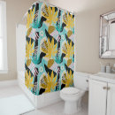Search for tropical rainforest shower curtains Leaf