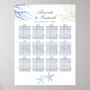 Search for beach wedding seating charts Starfish