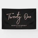 Search for 21st birthday black gold party decor Simple