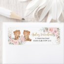 Search for tea party return address labels Tea for two