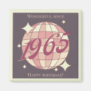 Search for 60th birthday magnets Vintage