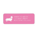 Search for pembroke return address labels Puppy