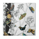 Search for black white butterfly tiles Insect