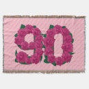 Search for 90th birthday blankets Pink