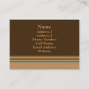 Search for stripe chubby business cards Green