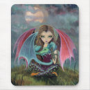 Search for fantasy dragon mousepads Fairy