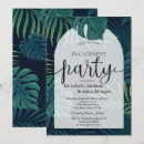 Search for leaves engagement party invitations Beach