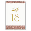 Search for rose gold table cards Modern