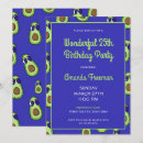 Search for avocado birthday invitations Cute
