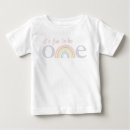 Search for rainbow baby shirts One year old