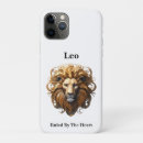 Search for leo birth sign iphone cases Lion