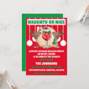 Search for naughty or nice christmas invitations Cocktail party