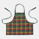 Search for checkered kids aprons Plaid
