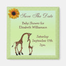 Search for baby shower save the date magnets Animals