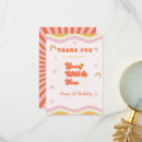 Search for retro thank you cards Orange