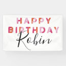 Search for happy birthday sash party decor For her