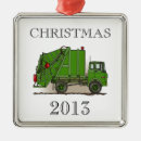 Search for trash truck christmas tree decorations Recycle