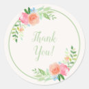 Search for pink thankyou stickers Elegant