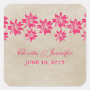 Search for vintage pink wedding stickers Whimsical